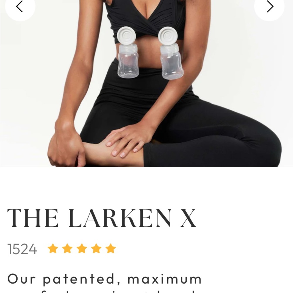 Black Nursing Bra